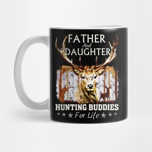 Father and Daughter Hunting Buddies For Life Mug